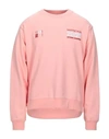 Martine Rose Sweatshirt In Salmon Pink