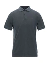 Sun 68 Polo Shirts In Lead