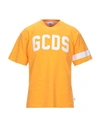 Gcds T-shirts In Orange