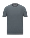 Roberto Collina T-shirts In Grey