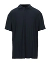 Roberto Collina Polo Shirts In Dark Blue