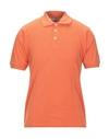 Hardy Crobb's Polo Shirts In Orange