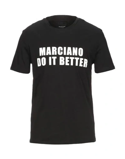 Marciano T-shirts In Black