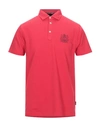 Aquascutum Polo Shirt In Red