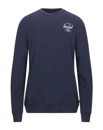 Herschel Supply Co Sweatshirts In Dark Blue