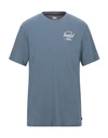 Herschel Supply Co T-shirts In Slate Blue