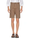 Scout Man Shorts & Bermuda Shorts Khaki Size Xxs Cotton In Beige
