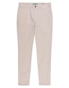 Yan Simmon Man Pants Light Grey Size 44 Cotton, Elastane