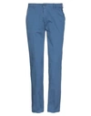Yan Simmon Pants In Slate Blue