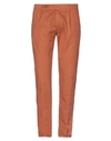 BERWICH BERWICH MAN PANTS RUST SIZE 36 COTTON, ELASTANE,13251671TS 5