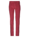 Jacob Cohёn Casual Pants In Brick Red