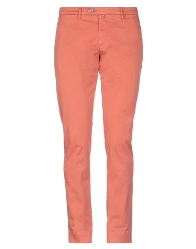 B Settecento Casual Pants In Rust