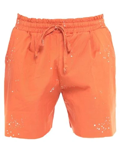Family First Milano Shorts & Bermuda Shorts In Orange