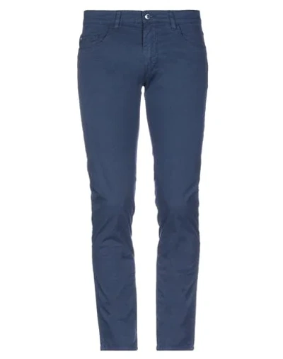 Harmont & Blaine Casual Pants In Dark Blue