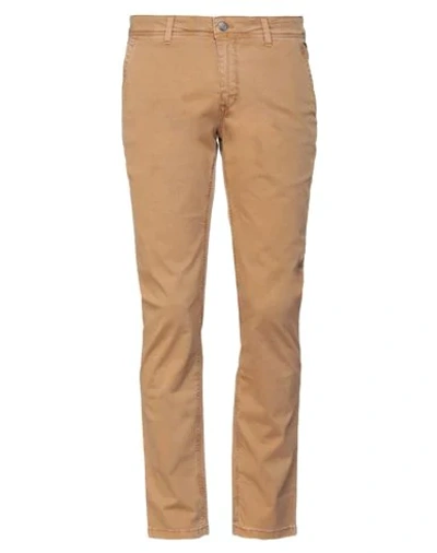 3d® Broken Left And Right Casual Pants In Camel