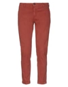 Pence Pants In Brick Red