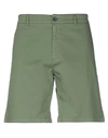 Department Five Shorts & Bermuda Shorts In Military Green