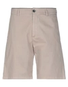 Department Five Department 5 Man Shorts & Bermuda Shorts Dove Grey Size 31 Cotton, Elastane