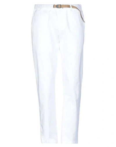 White Sand 88 Casual Pants In White