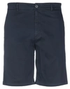 Department Five Department 5 Man Shorts & Bermuda Shorts Midnight Blue Size 30 Cotton, Elastane