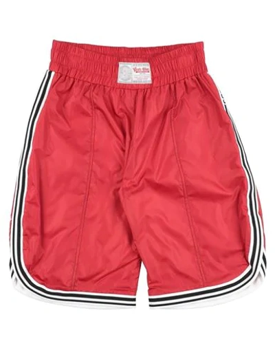 Gcds Man Shorts & Bermuda Shorts Red Size L Polyamide
