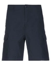Carhartt Shorts & Bermuda Shorts In Dark Blue