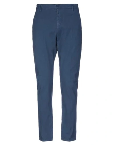 Dondup Pants In Slate Blue