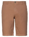 Alley Docks 963 Shorts & Bermuda Shorts In Camel