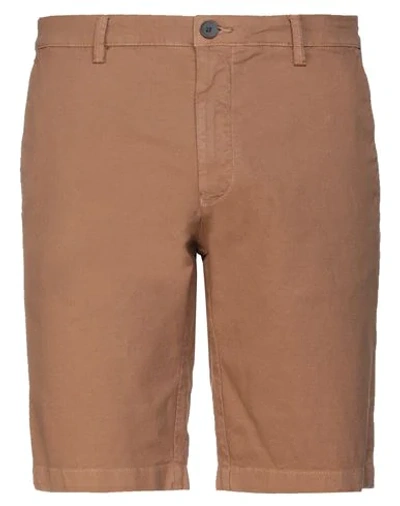 Alley Docks 963 Shorts & Bermuda Shorts In Camel