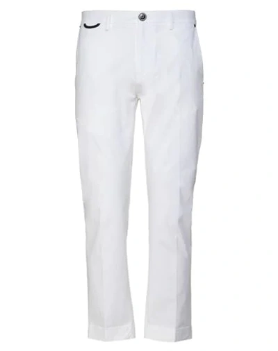 Pmds Premium Mood Denim Superior Casual Pants In White