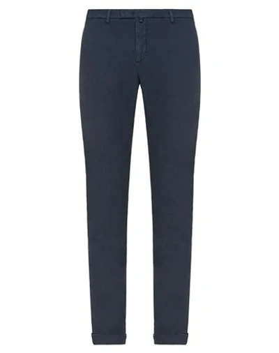BRIGLIA 1949 BRIGLIA 1949 MAN PANTS MIDNIGHT BLUE SIZE 31 COTTON, ELASTANE