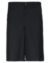 Burberry Bermuda Shorts With Cut-out In Black