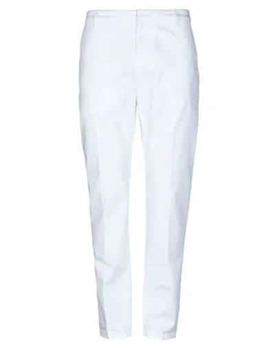 Dondup Casual Pants In White