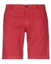 Berwich Shorts & Bermuda Shorts In Red