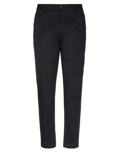 Dolce & Gabbana Man Pants Black Size 44 Cotton, Elastane