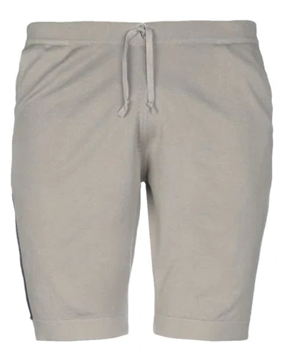 Alpha Studio Man Shorts & Bermuda Shorts Khaki Size 34 Cotton In Beige