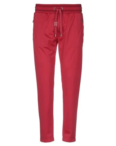 Dolce & Gabbana Pants In Red