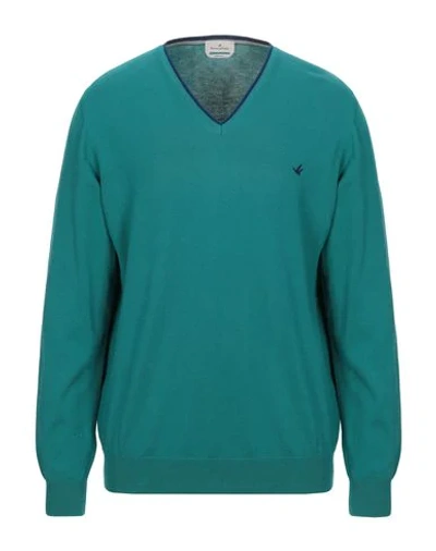 Brooksfield Sweaters In Green