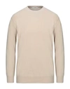 Alpha Studio Sweaters In Beige