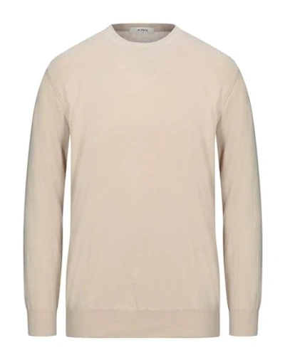 Alpha Studio Sweaters In Beige