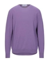 Liu •jo Man Sweaters In Light Purple