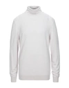 Heritage Turtlenecks In Light Grey