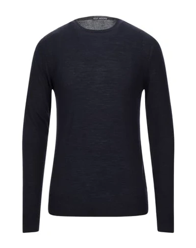 Raf Moore Sweater In Dark Blue