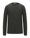 Diktat Sweater In Military Green