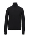 Alpha Studio Turtleneck In Black