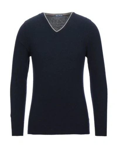 Alex Meals Sweater In Dark Blue