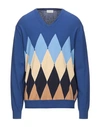 Ballantyne Sweaters In Blue