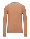 Alpha Studio Sweaters In Beige