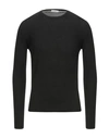 Paolo Pecora Sweaters In Black