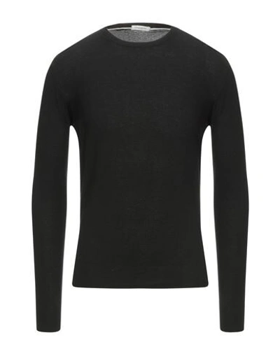 Paolo Pecora Sweaters In Black